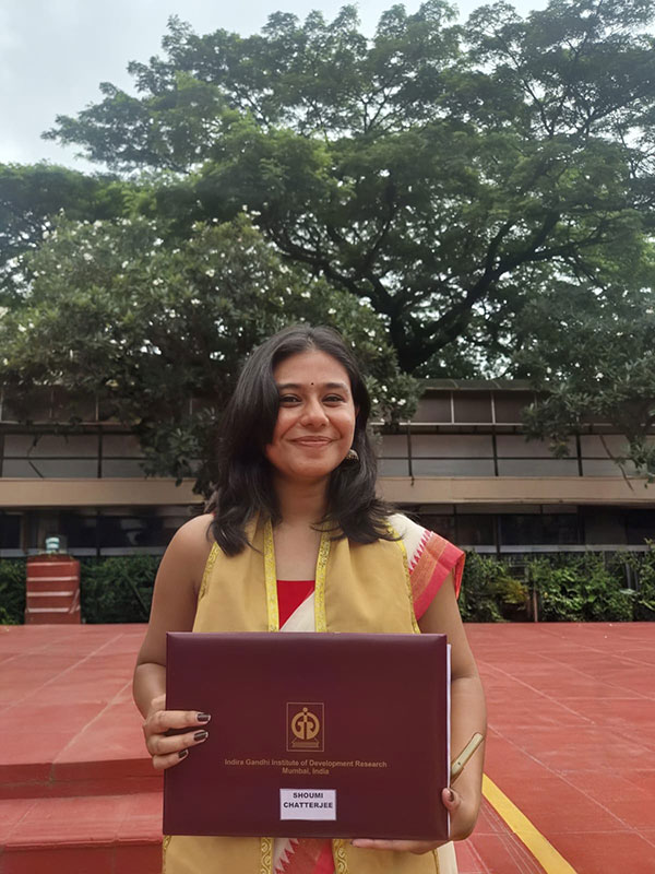 Shoumi Chatterjee - IGIDR Master In Economics