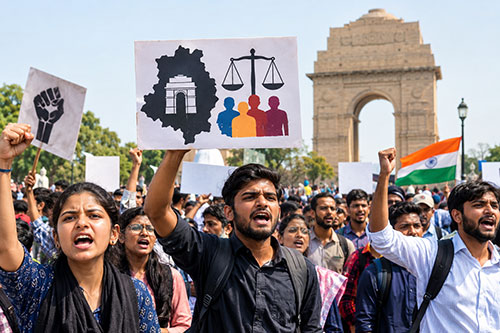 Letter To Prime Minister regarding The ongoing movement regarding reservation in Delhi