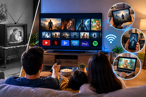 New Trend In Television Viewing