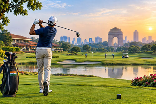 GOLFING IN INDIA
